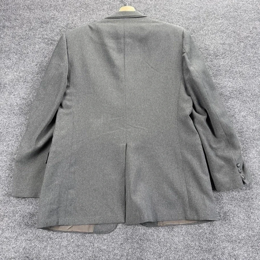 Vintage Sears The‎ Comfort Suit Blazer Mens Extra Large Gray Two Button 90s